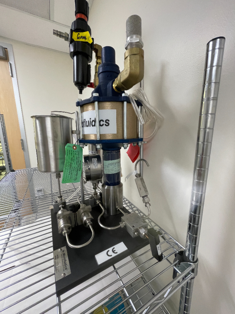 Image of Microfluidics High Pressure Processing System